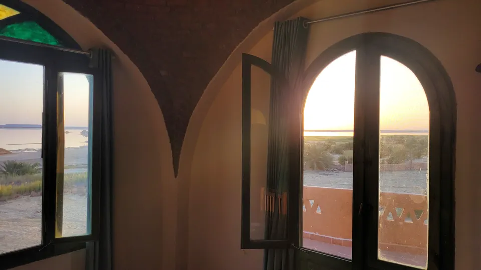 Morning light through the windows · Panorama